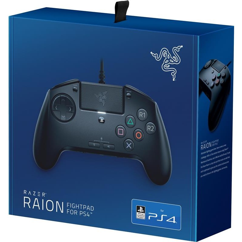 Геймпад Razer Raion Fightpad for PS4 Black (RZ06-02940100-R3G1)