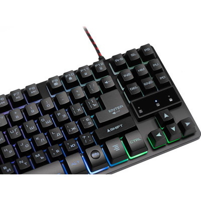Клавіатура 2E Gaming KG290 LED Ukr Black (2E-KG290UB)