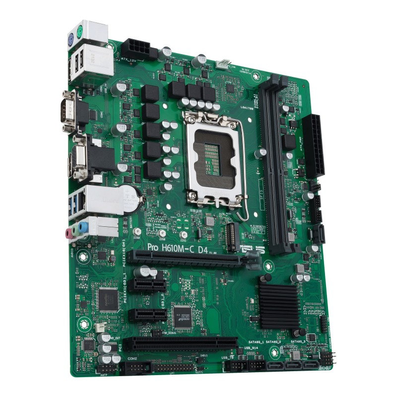 Материнська плата Asus Pro H610M-C D4-CSM Socket 1700