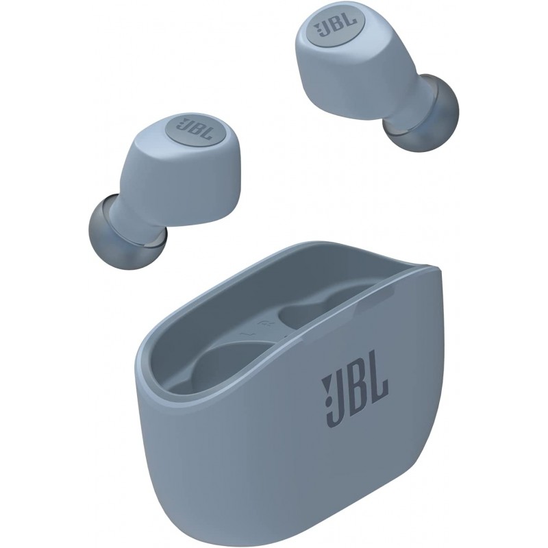 Bluetooth-гарнітура JBL Wave Vibe 100 TWS Blue (JBLW100TWSBLU)