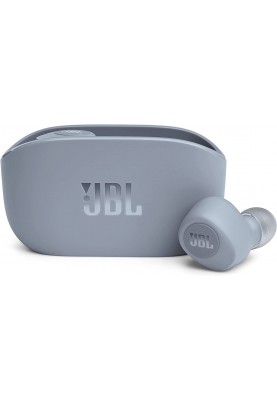 Bluetooth-гарнітура JBL Wave Vibe 100 TWS Blue (JBLW100TWSBLU)