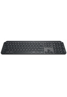 Клавіатура бездротова Logitech MX Keys Wireless Illuminated Graphite (920-009417)