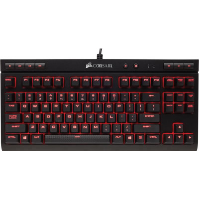 Клавіатура Corsair K63 Cherry MX Red Black (CH-9115020-RU)