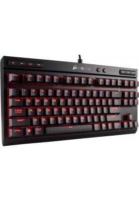 Клавіатура Corsair K63 Cherry MX Red Black (CH-9115020-RU)