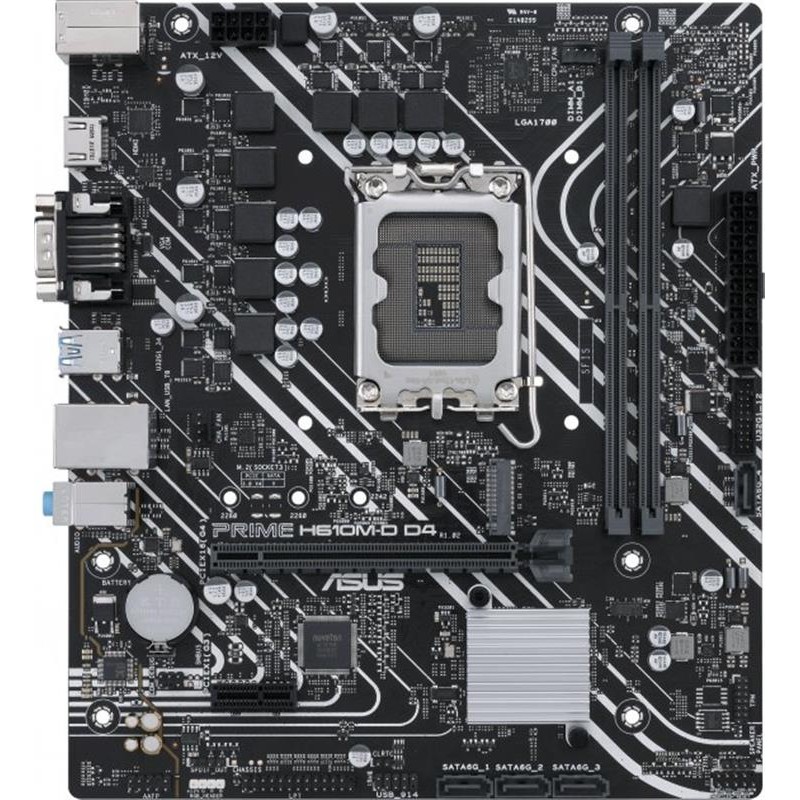 Материнська плата Asus Prime H610M-D D4 Socket 1700