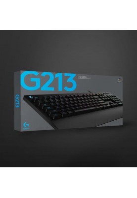 Клавіатура Logitech G213 Prodigy RGB Gaming (920-008092) Black USB