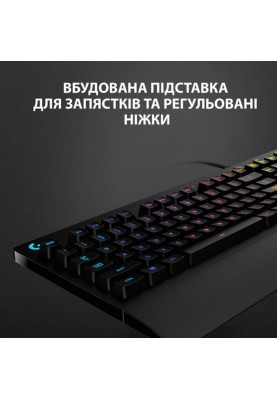 Клавiатура Logitech G213 Prodigy Black (920-010740)