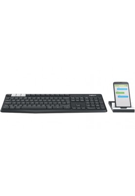 Клавіатура бездротова Logitech K375s (920-008184) Graphite USB/Bluetooth
