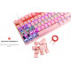 Клавіатура Motospeed K82 Hot-Swap Outemu Red Ukr Pink (mtk82phsr)