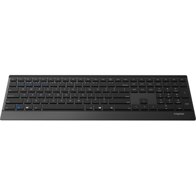 Клавіатура бездротова Rapoo E9500M Wireless Black