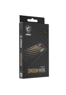 Накопичувач SSD 2TB MSI Spatium M390 M.2 2280 PCIe 3.0 x4 NVMe 3D NAND TLC (S78-440Q350-P83)