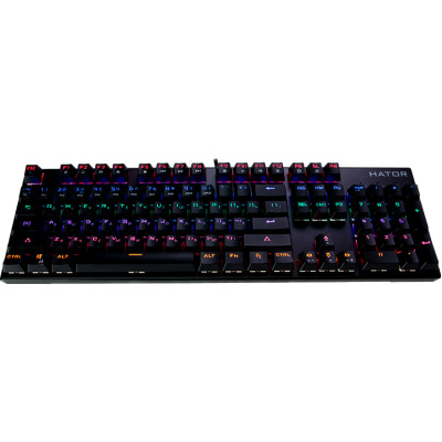 Клавіатура Hator Starfall Outemu Red Ukr Black (HTK-608)