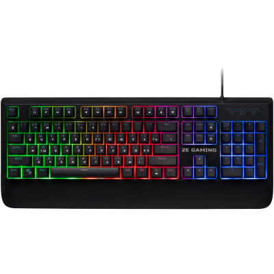 Клавіатура 2E Gaming KG325UB LED Ukr Black (2E-KG325UB)