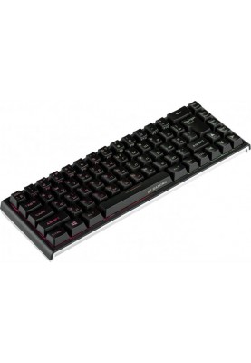 Клавіатура бездротова 2E Gaming KG360UBK RGB Ukr (2E-KG360UBK) Black USB