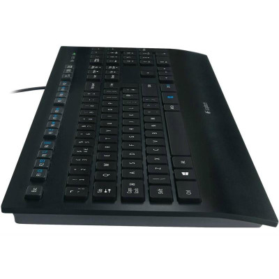 Клавiатура Logitech K280e Corded Keyboard (920-005215) Black USB Клавiатура Logitech K280e Corded Keyboard (920-005215) Black USB