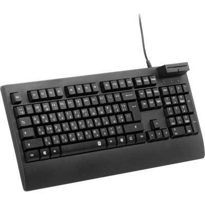 Клавіатура 2E KC1030 Smart Card Ukr Black (2E-KC1030UB) Клавіатура 2E KC1030 Smart Card Ukr Black (2E-KC1030UB)