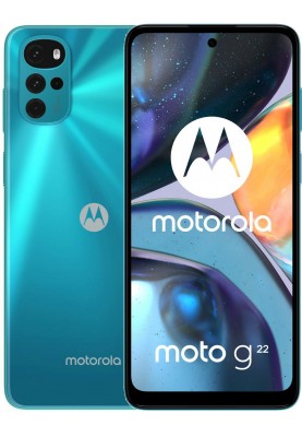 Смартфон Motorola Moto G22 4/64GB Dual Sim Iceberg Blue (PATW0030UA)