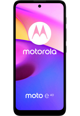 Смартфон Motorola Moto E40 4/64GB Dual Sim Carbon Gray (PARL0001PL)