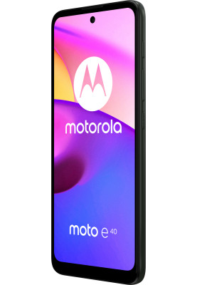 Смартфон Motorola Moto E40 4/64GB Dual Sim Carbon Gray (PARL0001PL)