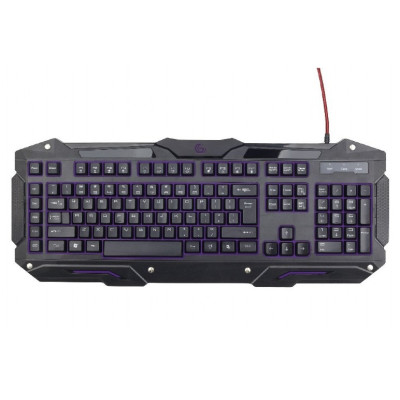 Клавiатура Gembird KB-UMGL-01-UA Ukr Black USB