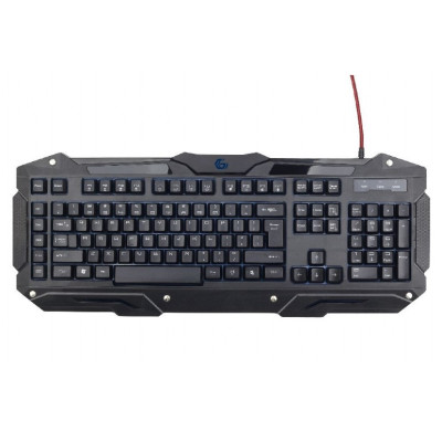 Клавiатура Gembird KB-UMGL-01-UA Ukr Black USB