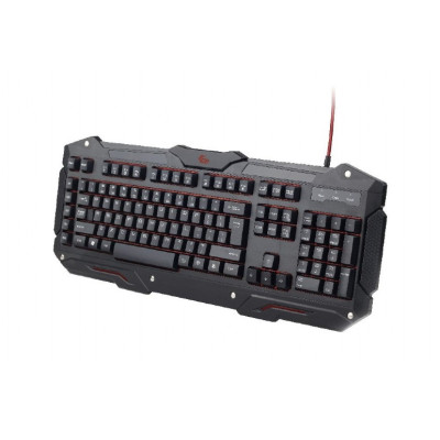 Клавiатура Gembird KB-UMGL-01-UA Ukr Black USB