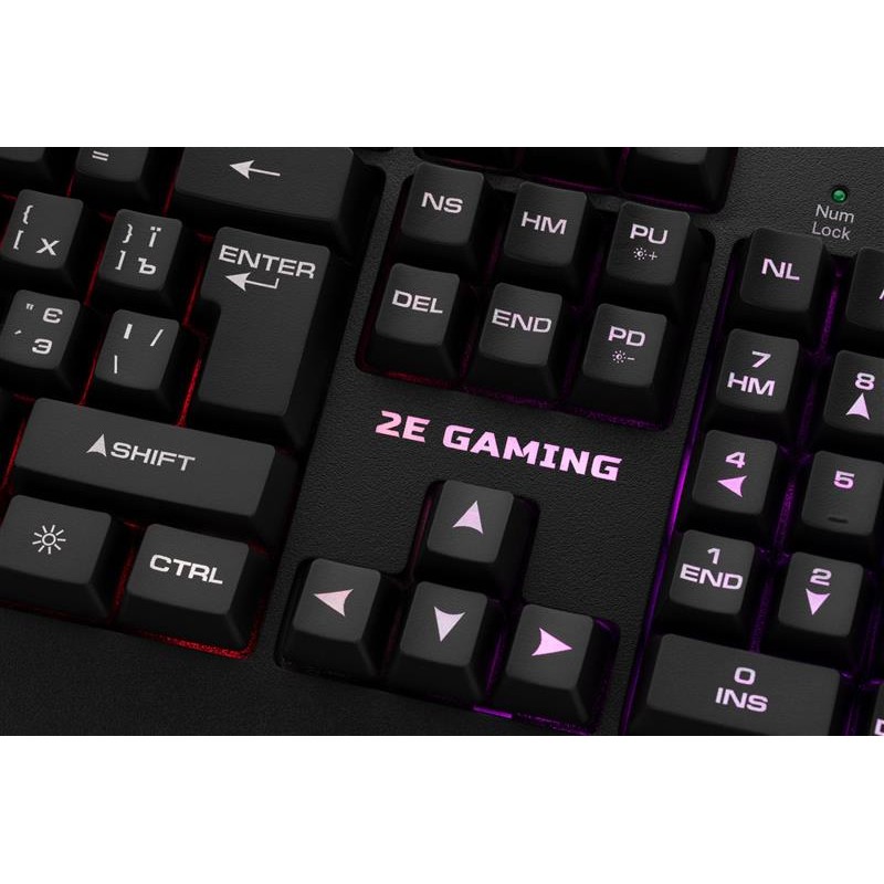 Клавіатура 2E Gaming KG330 LED Ukr Black (2E-KG330UBK)