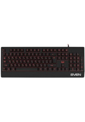 Клавіатура Sven KB-G8300 Ukr Black USB