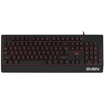 Клавіатура Sven KB-G8300 Ukr Black USB