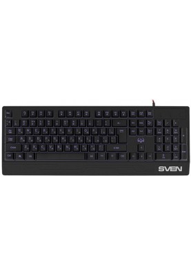 Клавіатура Sven KB-G8300 Ukr Black USB