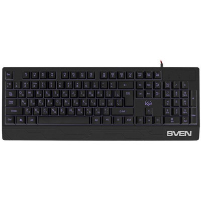 Клавіатура Sven KB-G8300 Ukr Black USB