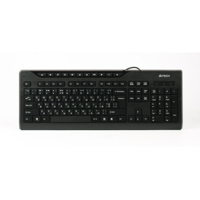 Клавіатура A4Tech KD-800 Ukr Black USB