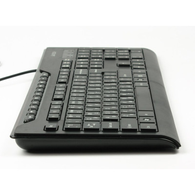 Клавіатура A4Tech KD-800 Ukr Black USB
