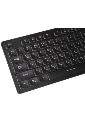 Клавіатура REAL-EL Comfort 7070 Ukr Black