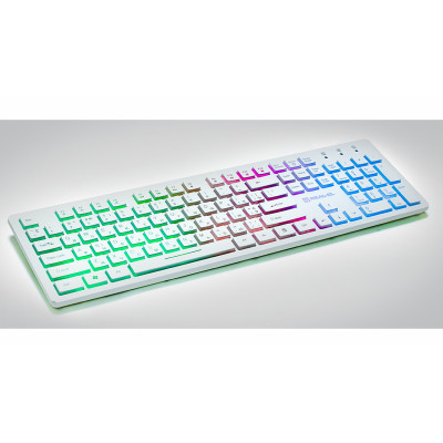 Клавіатура REAL-EL Comfort 7070 Ukr White