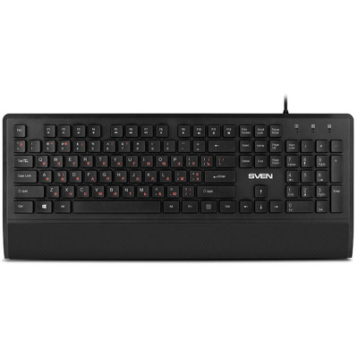 Клавіатура Sven KB-E5500 Ukr Black