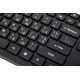 Клавіатура бездротова 2E KS210 Slim WL Ukr Black (2E-KS210WB)