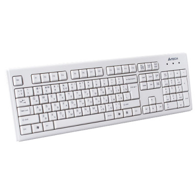 Клавіатура A4Tech KM-720 Ukr White USB
