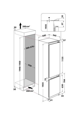 Вбудований холодильник Hotpoint-Ariston HAC20T321