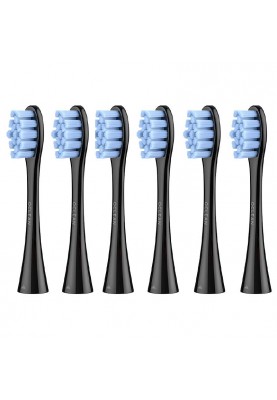 Насадка для зубної електрощітки Oclean P2S5 B06 Standard Clean Brush Head Black (6 шт) (6970810552195)