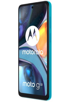 Смартфон Motorola Moto G22 4/64GB Dual Sim Arctic Blue (TKOMOTSZA0116) EU_