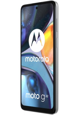 Смартфон Motorola Moto G22 4/64GB Dual Sim White (TKOMOTSZA0127) EU_