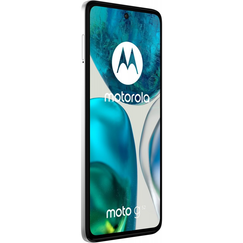 Смартфон Motorola Moto G52 4/128GB Dual Sim Metallic White (TKOMOTSZA0120) EU_