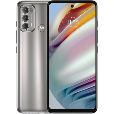 Смартфон Motorola Moto G60 6/128GB Dual Sim Silver (TKOMOTSZA0118) EU_