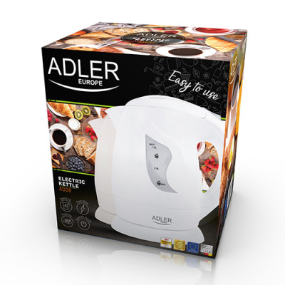 Електрочайник Adler AD 08 w