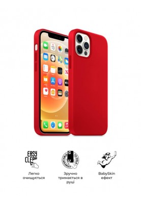 Чохол-накладка Armorstandart Icon2 для Apple iPhone 12 Pro Max Red (ARM60576)