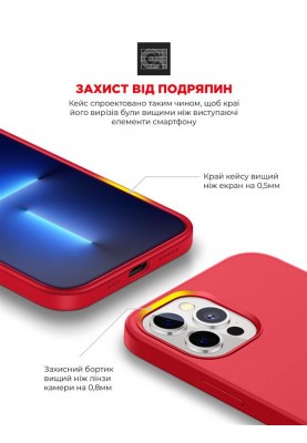 Чохол-накладка Armorstandart Icon2 для Apple iPhone 12 Pro Max Red (ARM60576)