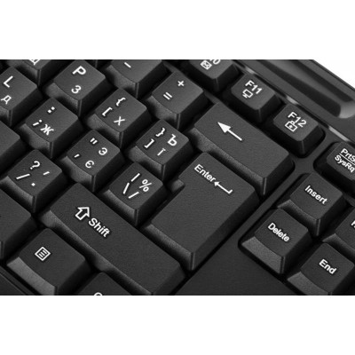Клавіатура 2E KM1040 Ukr (2E-KM1040UB) Black USB Клавіатура 2E KM1040 Ukr (2E-KM1040UB) Black USB