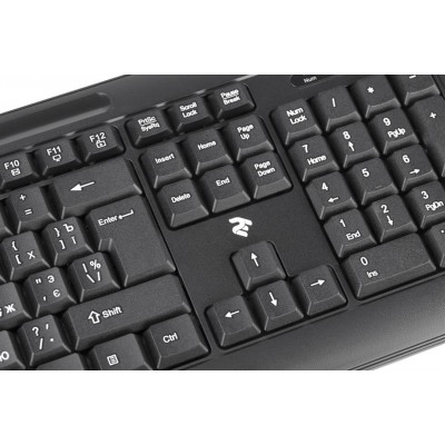 Клавіатура 2E KM1040 Ukr (2E-KM1040UB) Black USB Клавіатура 2E KM1040 Ukr (2E-KM1040UB) Black USB