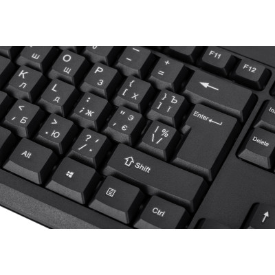 Клавіатура 2E KS108 Slim Black (2E-KS108UB)